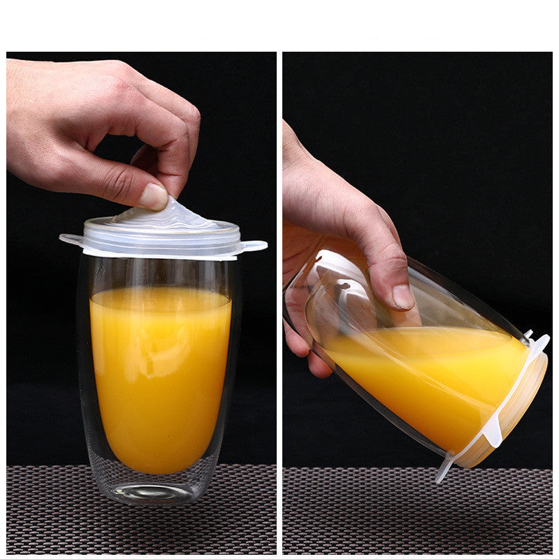 6-piece Stretchable Fruit And Vegetable Fresh-keeping Cover