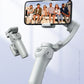 Hand-held Tripod Head Three-axis Anti-shake Stabilizer AI Intelligent Face Recognition And Short Video Shooting Camera Strap Fill Light