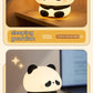 Panda Head Silicone Seven-color Night Light Creative Desk Lamp Home Decor