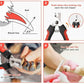 Dog Nail Clippers Nail Trimmer With Safety Guard Razor  Pet Grooming