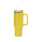 40oz Straw Coffee Insulation Cup With Handle Portable Car Stainless Steel Water Bottle LargeCapacity Travel BPA Free Thermal Mug