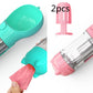 Pet Water Bottle Feeder Bowl Garbage Bag Storage Portable Pet Outdoor Travel 3 In 1 Dog Water Bottle